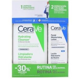 CeraVe ® CeraVe Rutina Piel Seca Normal Pack Limpiadora + Loción Hidratante