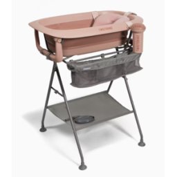 Bañera plegable Twistshake con soporte de baño