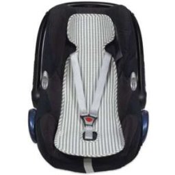Colchoneta Silla de Auto Rayas Matcha col. Praliné 1120800788
