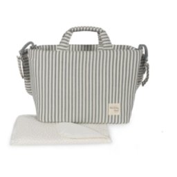 Bolso Organizador Rayas Matcha col. Praliné 1120800667 Walking Mum