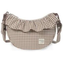 Bolso Crossbody Góndola Cuadro Vichy Moka col. Praliné 1120800672 W