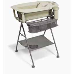 Bañera plegable Twistshake con soporte de baño