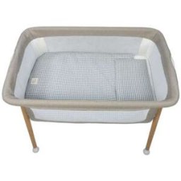 Set Vestidura minicuna edredón+ Bajera + Almohada Cuadro Vichy