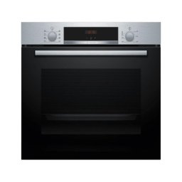 Horno Bosch Serie 4 HRG572ES3 71L Negro con pirolisis, autolimpieza Hydro, control giratorio