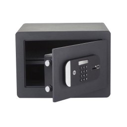 Caja fuerte Yale YSFM/250/EG1 biométrica 18,6 L puerta antitaladro negra
