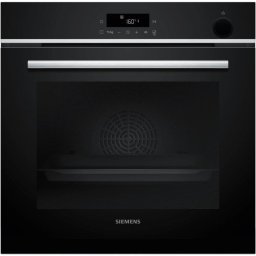 Horno eléctrico Siemens iQ300 HR572GBS3 71L Inox con vapor, autolimpieza pirolítica y display táctil
