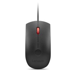 Ratón Lenovo 4Y51S24029 USB cableado 2000 DPI negro lector huellas