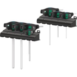 WERA 05023450001 - Juego de destornilladores de mango transversal 454/7 HF juego 1