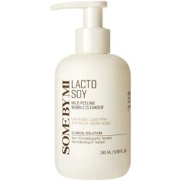 Some by Mi Lactosoy Limpiador burbuja exfoliante suave Refrescante 180mL