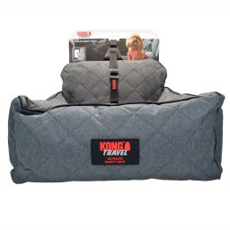 KONG Ultimate Silla para el coche con correa - Tamaño S: 45 x 52 x 21 cm (L x An x Al)