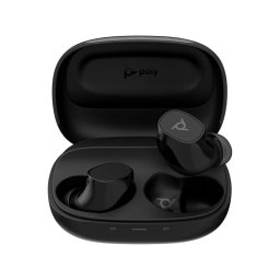 Poly Voyager Free 20 Auriculares Inalámbricos Bluetooth con Cancelación de Ruido + Estuche de Carga