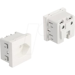 DELOCK 81437 - Easy 45, socket outlet with earthing contact, Switzerland