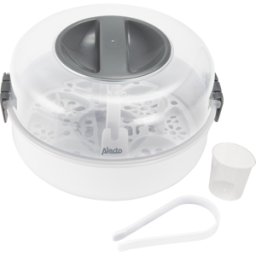 ALECTO ALO BW-04 - Esterilizador de botella de microondas, blanco