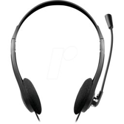 LOGILINK HS0055 - Auriculares, jack, estéreo, negro