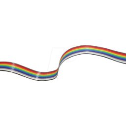 ECON CONNECT ECON 28AWG14F - Cable plano plano 28AWG 14 pin de color 30,5m 1,27mm