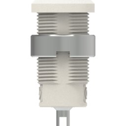 ELECTRO PJP PJP 3275-C-BC - Conector hembra tipo banana de seguridad, 4 mm, conector plano,