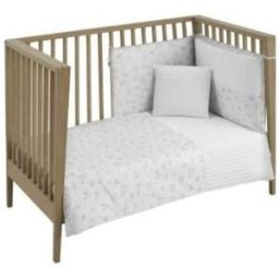 Juego 2 Pcs.F.Nordica Cuna 70 Merlo Crudo 110x170x3cm Cambrass