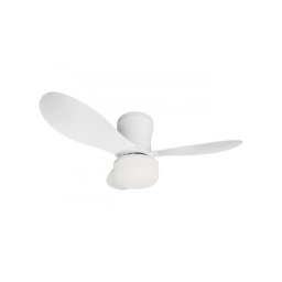 Ventilador de Techo 3 Palas Led Blanco Serie Bris