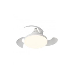 Ventilador de Techo Palas Plegables Led Blanco Serie Nino