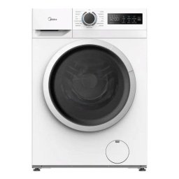 Lavadora carga frontal Midea MF110W90BA10 9 kg 1351 rpm clase A TurboWash blanca