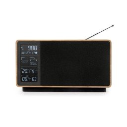 Barra de sonido Thomson WS202TBK Bluetooth 50W estación meteorológica y radio FM