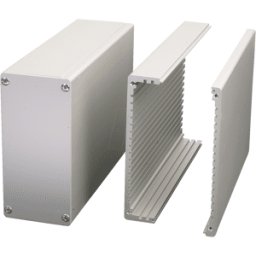 FISCHER ELEKTRONIK KOH-6100 - Semicubetas de aluminio, 100 x 105 x 42,4 mm