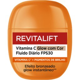 L'Oréal Paris Revitalift Fluido diario tintado con vitamina C SPF30 clínico 40mL Tinted SPF30