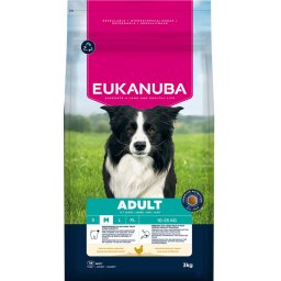 Eukanuba Premium Nutrition Adult Medium Breed pollo - Pack % - 2 x 3 kg