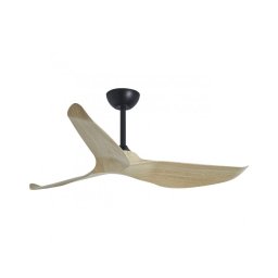 Ventilador Techo Grande de 132 Negro Madera Serie Garden
