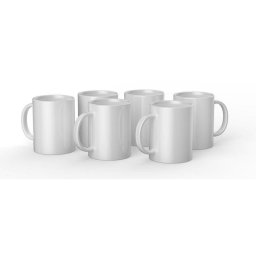 Tazón Cricut Blank Set 425 ml cerámica blanco apto microondas y lavavajillas