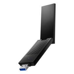Tarjeta de red Cudy WU6500 USB Wi-Fi 7 tribanda 2882 Mbit/s negra