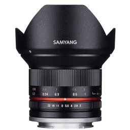 Samyang Objetivo 12mm F2 NCS CS para Canon M