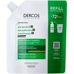 Dercos Champú Anticaspa Seca 390 ml Recambio