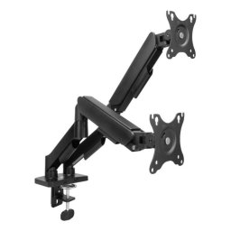 ACT AC8314 Soporte Monitor de Mesa 2 Brazos 17 a 35" VESA 75x75 a 100x100 Máx 18 kg