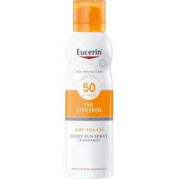 Eucerin Sun Protection Oil Control Sun Spray Corporal Toque Seco 200mL SPF50+