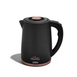 Hervidor Any Morning 1,8L Acero Inoxidable Negro Sin BPA LED Apagado Automático