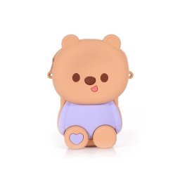 Bolso bandolera Ogi Mogi Baby Bear silicona multicolor impermeable infantil