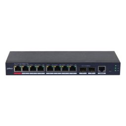 Switch Dahua DH-S4210-8GT-110 10 Puertos Gigabit PoE Layer 2 Redundancia