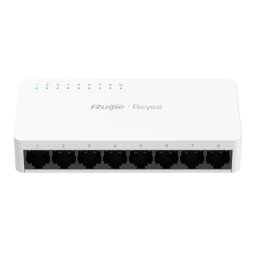 Switch Ruijie RG-ES08F 8x RJ45 10/100 Mbps Blanco Plug and Play