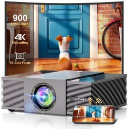 Proyector Ultimea Apollo P60 FullHD 900 Lúmenes 120" LCD Motor Óptico Sellado Smart Miracast Airplay