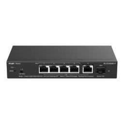 Switch Ruijie Reyee RG-ES205GC-P Cloud 5x2.5G PoE+ 1xSFP+ 10Gbps Negro