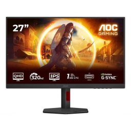 Monitor AOC Q27G4SRU 27" Quad HD 320Hz Fast IPS HDR400 G-Sync