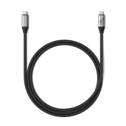 Cable USB Satechi USB4 V2 Pro 1,2 m 120 Gbit/s Plata Negro