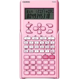 Calculadora científica Avizar TX-03701 rosa doble pantalla 12 dígitos