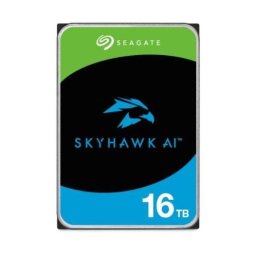 Disco Duro Seagate SkyHawk AI ST16000VE004 16TB HDD 7200rpm SATA3 Helio 255MB/s IA