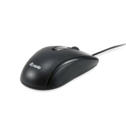 Ratón Equip 245116 USB Tipo C 1200 DPI Negro Ambidiestro Plug and Play