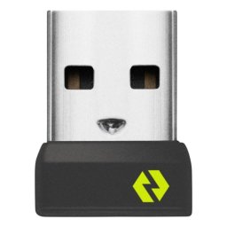 Receptor USB Logitech 956-000008 Logi Bolt inalámbrico 10 m Negro Verde