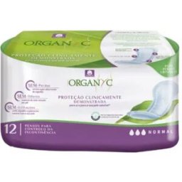 Y Farma Toallas sanitarias Organyc Normal x12