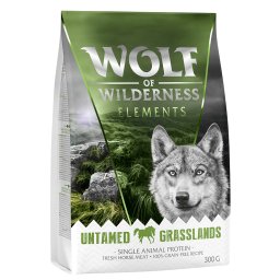 Wolf of Wilderness caballo Single Meat Sensitive «Untamed Grasslands» - 300 g