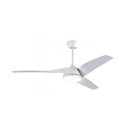 Ventilador Techo Luz Led de 132 Blanco Serie Papua